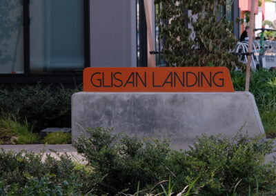 commercial landscaping project