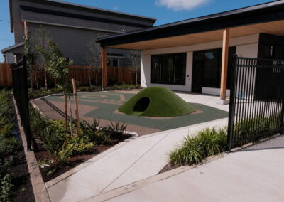 commercial landscaping project