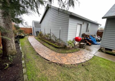 Andres Landscape Residential pavers path