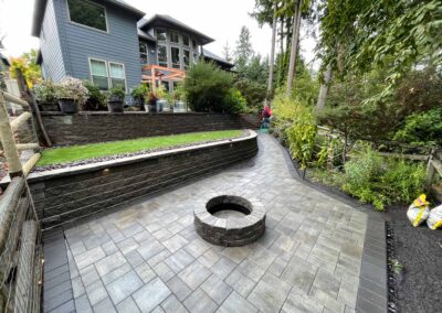 Andres Landscape Residential pavers and landscaping