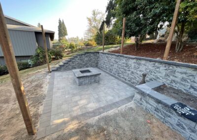 Andres Landscape Residential patio hardscape